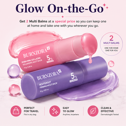 ✨Newly Launched: Optimized Formula for Day and Night Application ✨Korean BURNZORA™ Day & Night Multi Balm Duo
