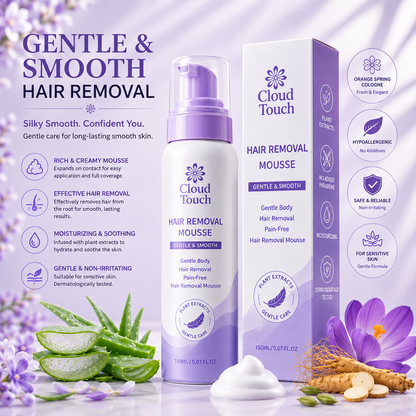 Gentle Hair Removal Solution – Painless Hair Dissolving for All Skin Types