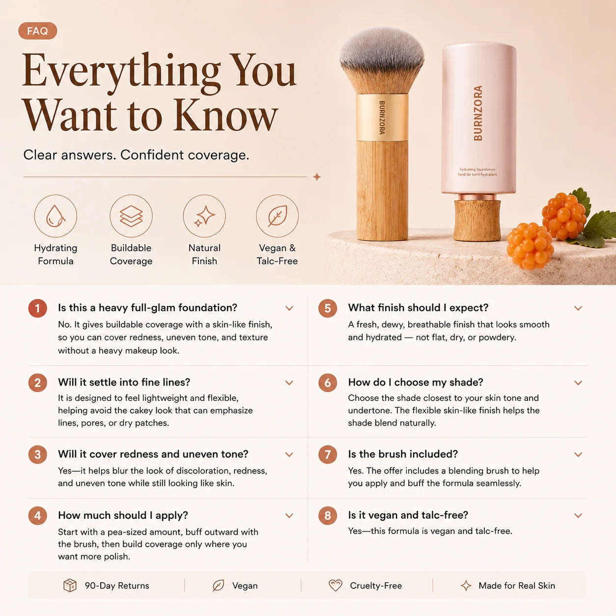 Timeless Hydrating Foundation - Instantly blurs, hydrates & smooths your skin